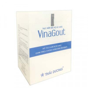 Viên uống phòng ngừa & hỗ trợ điều trị bệnh gout cấp và mãn tính VinaGout (60 viên/hộp)