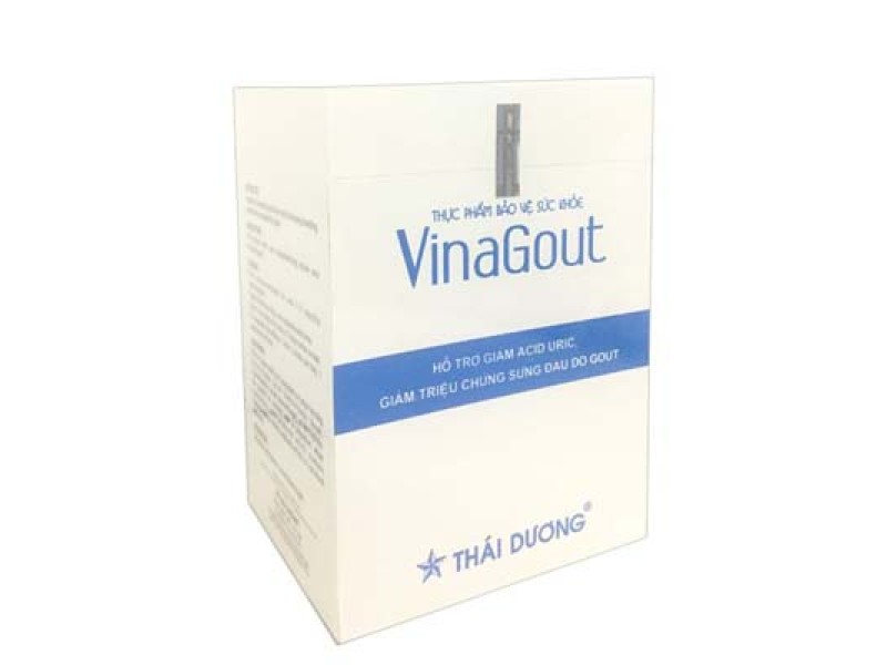 Viên uống phòng ngừa & hỗ trợ điều trị bệnh gout cấp và mãn tính VinaGout (60 viên/hộp)