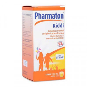 Sirô bổ sung Vitamin và tăng cường sức đề kháng cho trẻ Pharmaton Kiddi (100ml)