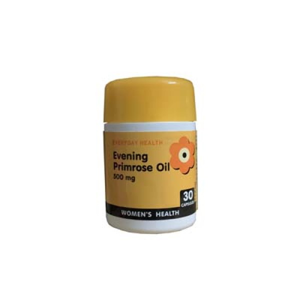 Thực phẩm bảo vệ sức khỏe viên uống tinh dầu hoa anh thảo Everyday Health Evening Primrose Oil 500mg  (30 viên/chai)