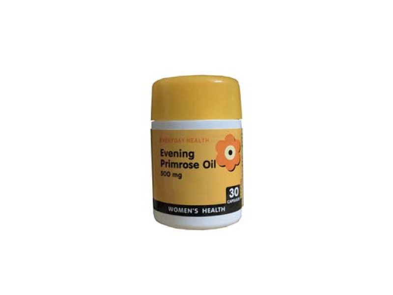 Thực phẩm bảo vệ sức khỏe viên uống tinh dầu hoa anh thảo Everyday Health Evening Primrose Oil 500mg  (30 viên/chai)
