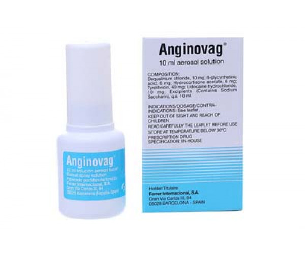 Thuốc trị viêm thanh quản Anginovag (10ml)