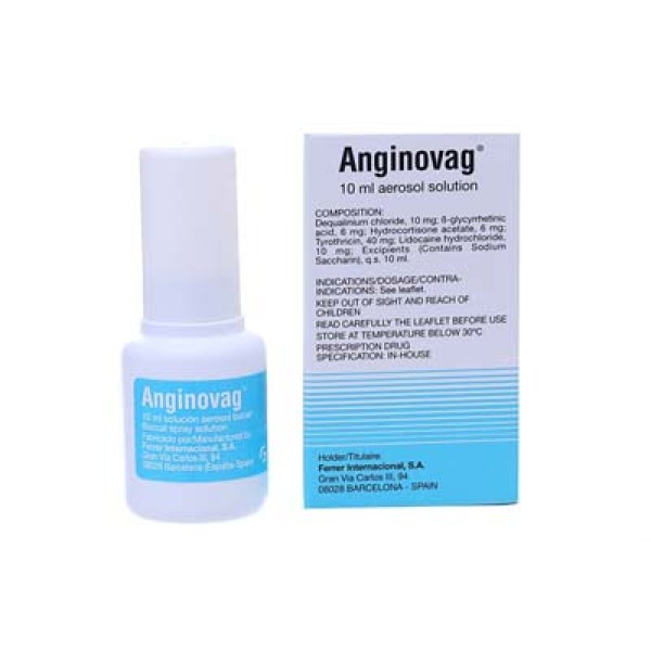 Thuốc trị viêm thanh quản Anginovag (10ml)