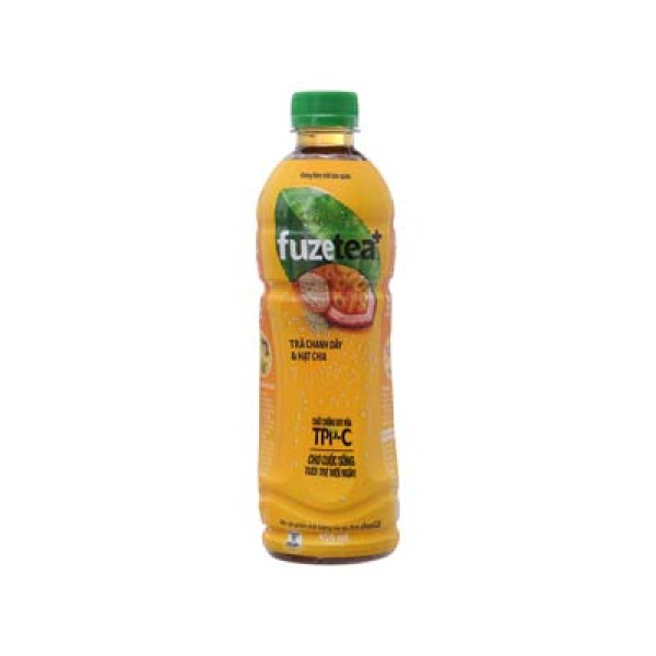 Trà chanh dây và hạt chia Fuze Tea+ (450ml)