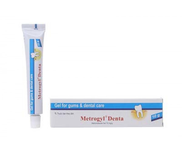 Kem bôi trị viêm răng Metrogyl Denta (10g)