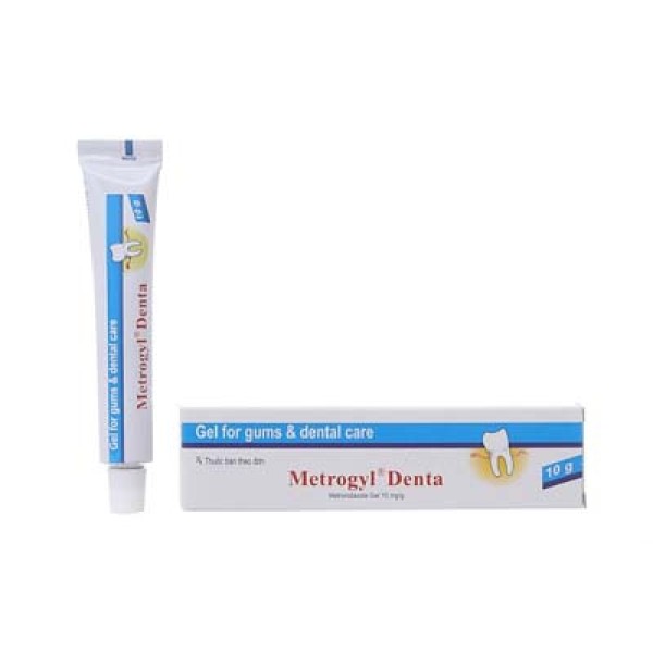 Kem bôi trị viêm răng Metrogyl Denta (10g)