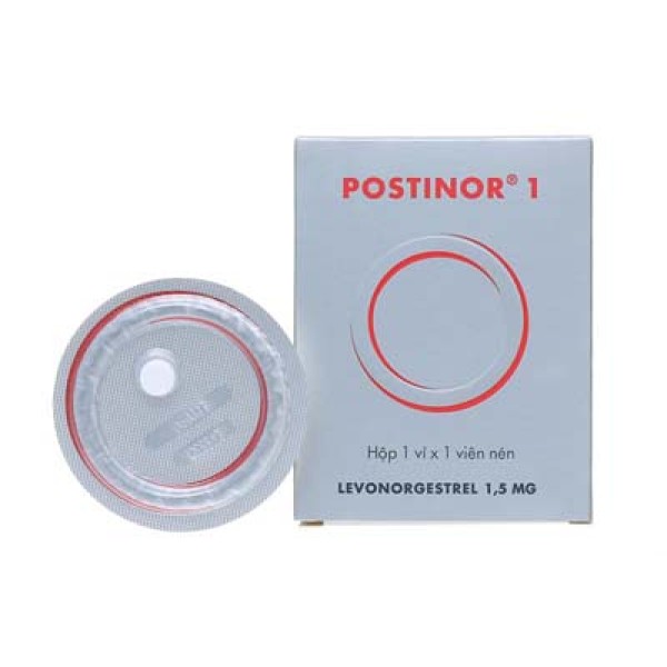 Thuốc tránh thai khẩn cấp trong vòng 72 giờ Postinor 1 (1.5mg)