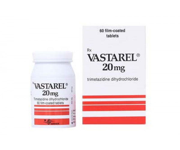 Thuốc trị đau thắt ngực Vastarel 20mg (60 viên/chai)