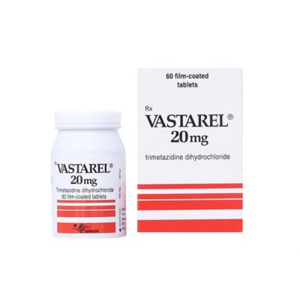 Thuốc trị đau thắt ngực Vastarel 20mg (60 viên/chai)