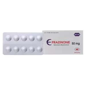 Eprazinone 50mg (3 vỉ x 10 viên/hộp)