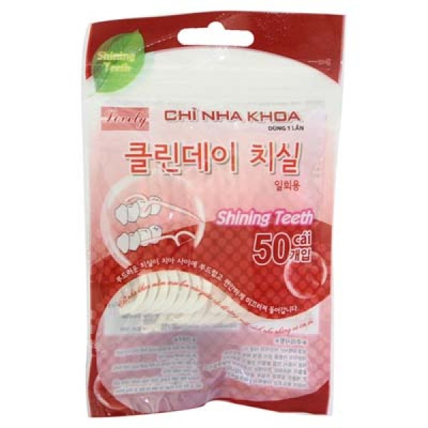 Tăm chỉ nha khoa Lovely (50 cây/gói)