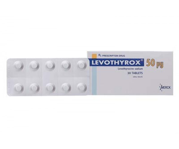 Thuốc điều trị bệnh lý tuyến giáp Levothyrox 50mcg (3 vỉ x 10 viên/hộp)