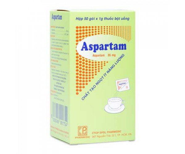 Thuốc tạo vị ngọt ít năng lượng dành cho người ăn kiêng Aspartam 35mg