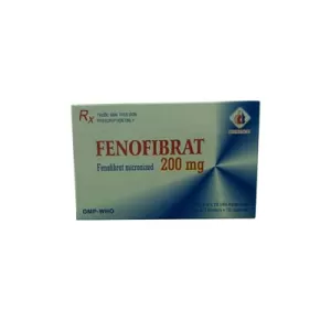 Fenofibrat 200mg DMC (3 vỉ x 10 viên/hộp)