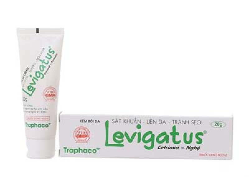 Kem sát khuẩn, liền da, tránh sẹo Levigatus (20g)