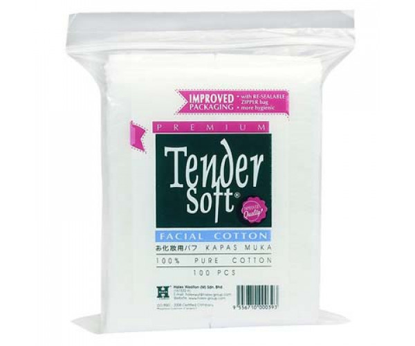 Bông tẩy trang Tender Soft (100 miếng/Gói)