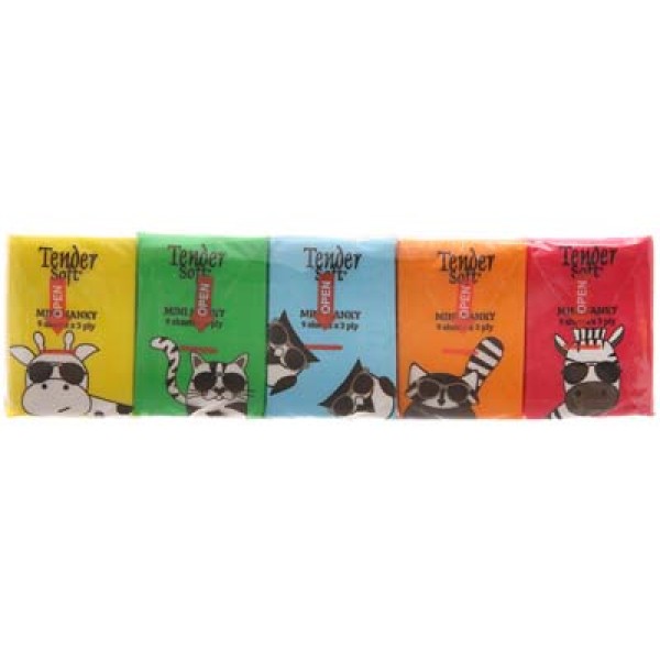 Khăn giấy bỏ túi Tender Soft 3 lớp (10 gói/lốc)