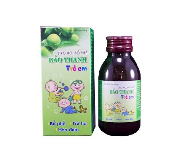 Thực phẩm bảo vệ sức khỏe bổ phế Siro Bảo Thanh Trẻ Em (100ml)