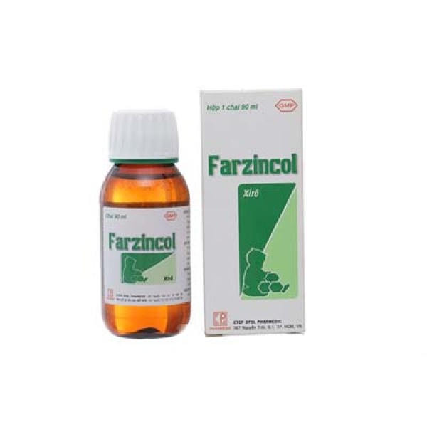 Siro bổ sung kẽm Farzincol (90ml)