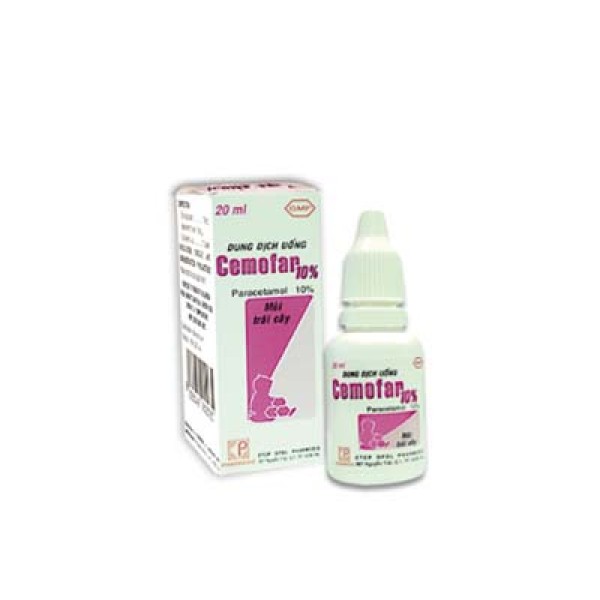 Dung dịch uống Cemofar 10% (20ml)