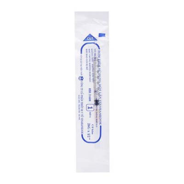 Bơm tiêm sử dụng một lần Vinahankook (1ml/cc)