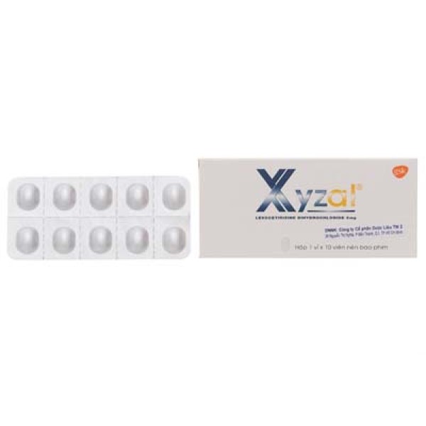 Thuốc điều trị các trường hợp dị ứng Xyzal (10 viên/hộp)