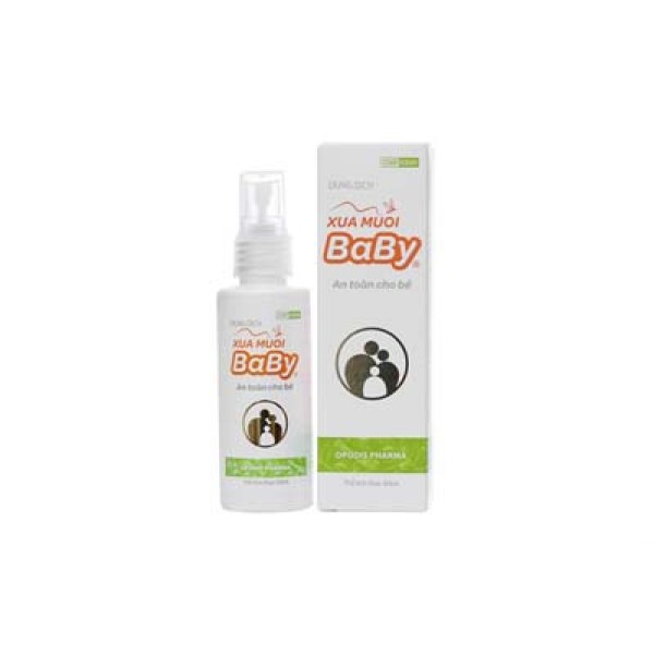 Dung dịch Xua Muỗi Baby cho trẻ em (60ml)