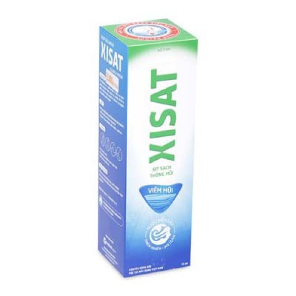 Nước biển sâu sạch thông mũi Xisat viêm mũi (75ml)