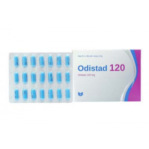Thuốc điều trị béo phì, giảm cân Odistad Stada 120mg (2 vỉ 21 viên/hộp)