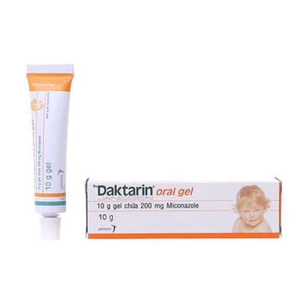 Gel trị nấm miệng, họng Daktarin (10g)