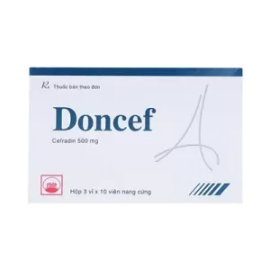Doncef 500mg (3 vỉ x 10 viên/hộp)