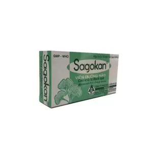 Sagokan (3 vỉ x 10 viên/hộp)