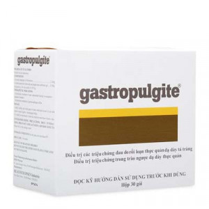 Thuốc điều trị các chứng đau do rối loạn dạ dạy – tá tràng Gastropulgite (30 gói/hộp)