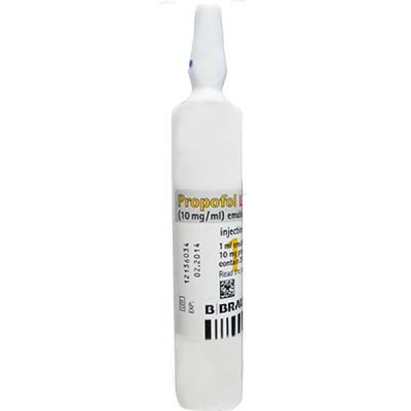 Propofol-Lipuro 1% (5 ống x 20ml/hộp)