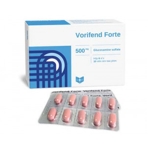 Thuốc trị thoái hóa xương khớp Vorifend Forte (6 vỉ x 10 viên/hộp)