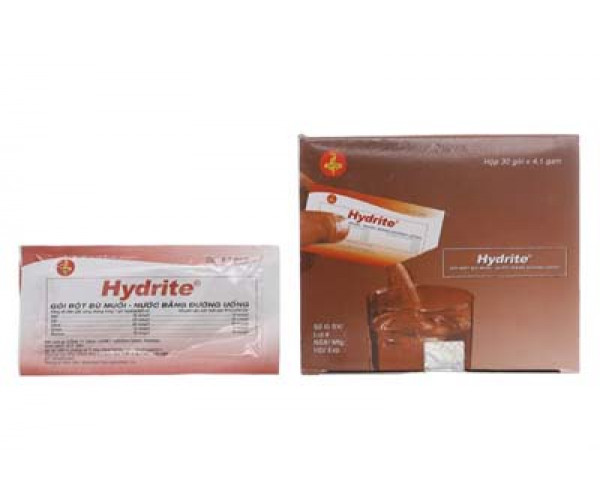 Thuốc bù nước và chất điện giải Hydrite (30 gói/hộp)