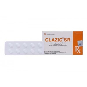Thuốc trị bệnh tiểu đường Clazic SR 30mg (10 vỉ x 10 viên/hộp)