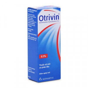 Thuốc xịt mũi giảm nghẹt mũi Otrivin 0.1% Nasal Spray (10ml)