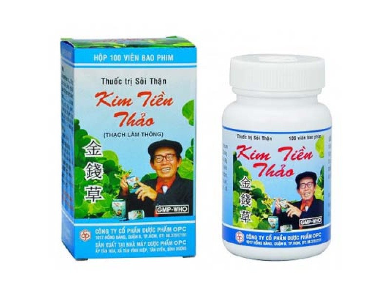 Thuốc điều trị tan sỏi mật Kim Tiền Thảo OPC (viên bao phim)