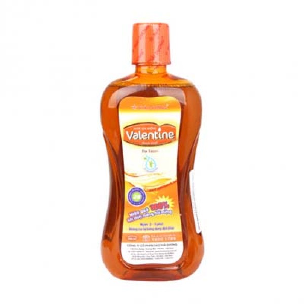 Nước súc miệng Thái Dương Valentine (500ml)