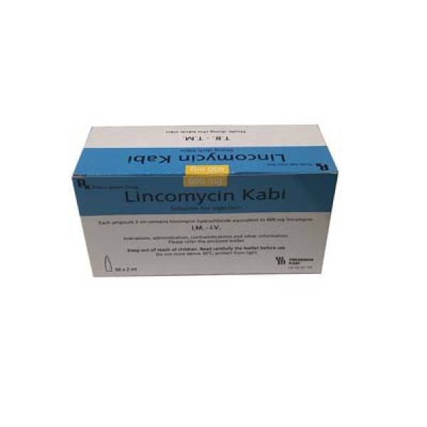 Dung dịch tiêm Lincomycin Kabi 2ml (50 ống/hộp)