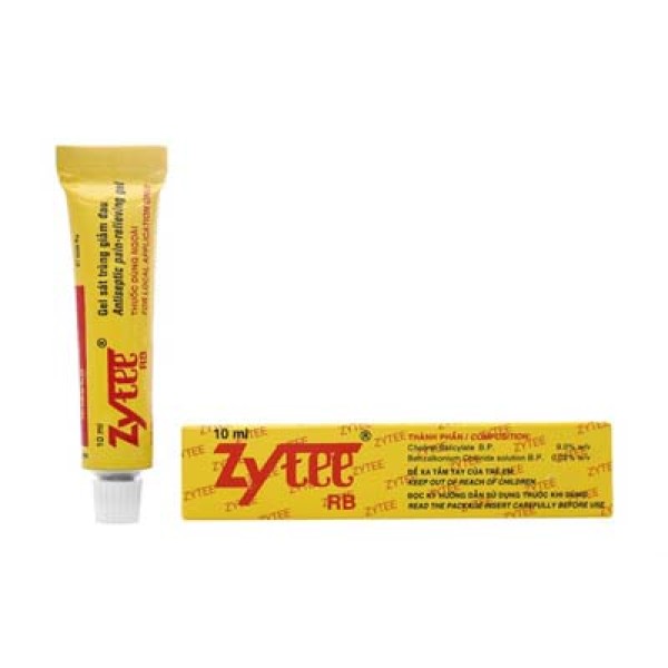 Thuốc điều trị lở miệng, đau răng, kích ứng răng giả Zytee (10ml)
