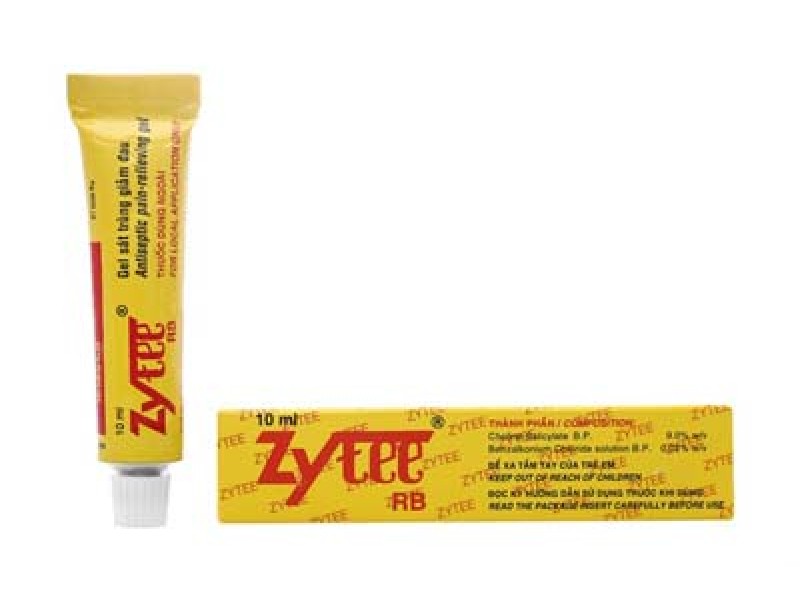 Thuốc điều trị lở miệng, đau răng, kích ứng răng giả Zytee (10ml)