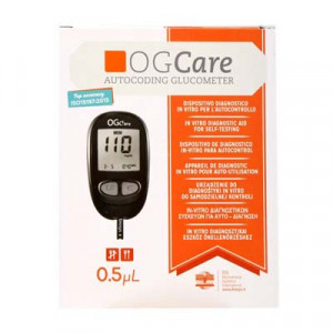 Máy đo đường huyết cá nhân OGCare + Tặng kèm 25 que thử