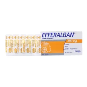 Efferalgan 300mg dạng viên đặt (2 vỉ x 5 viên/hộp)