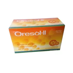 Oresol-II hương cam (40 gói/hộp)