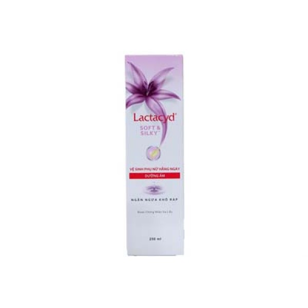 Dung dịch vệ sinh phụ nữ Lactacyd Soft & Silky (250ml)