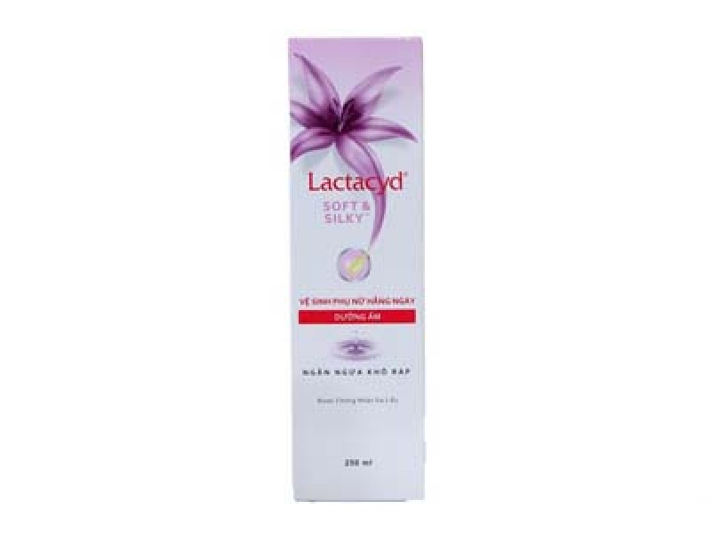 Dung dịch vệ sinh phụ nữ Lactacyd Soft & Silky (250ml)