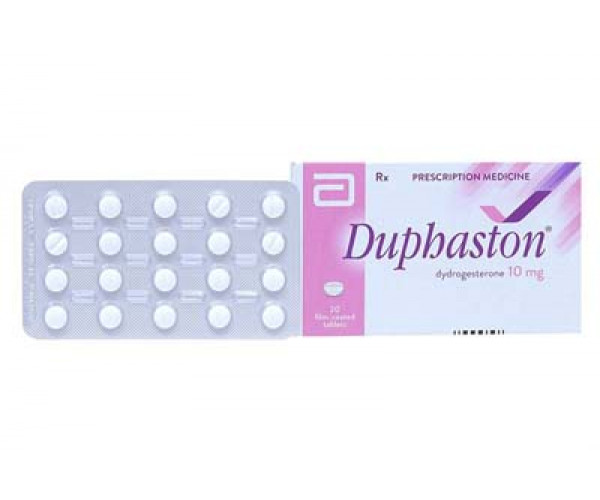Thuốc điều trị rối loạn kinh nguyệt, trị dọa sảy thai Duphaston 10mg (20 viên/hộp)