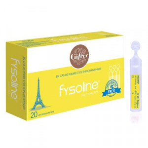 Nước muối sinh lý vệ sinh mũi đặc trị cho trẻ em Fysoline 5ml (20 ống/hộp)